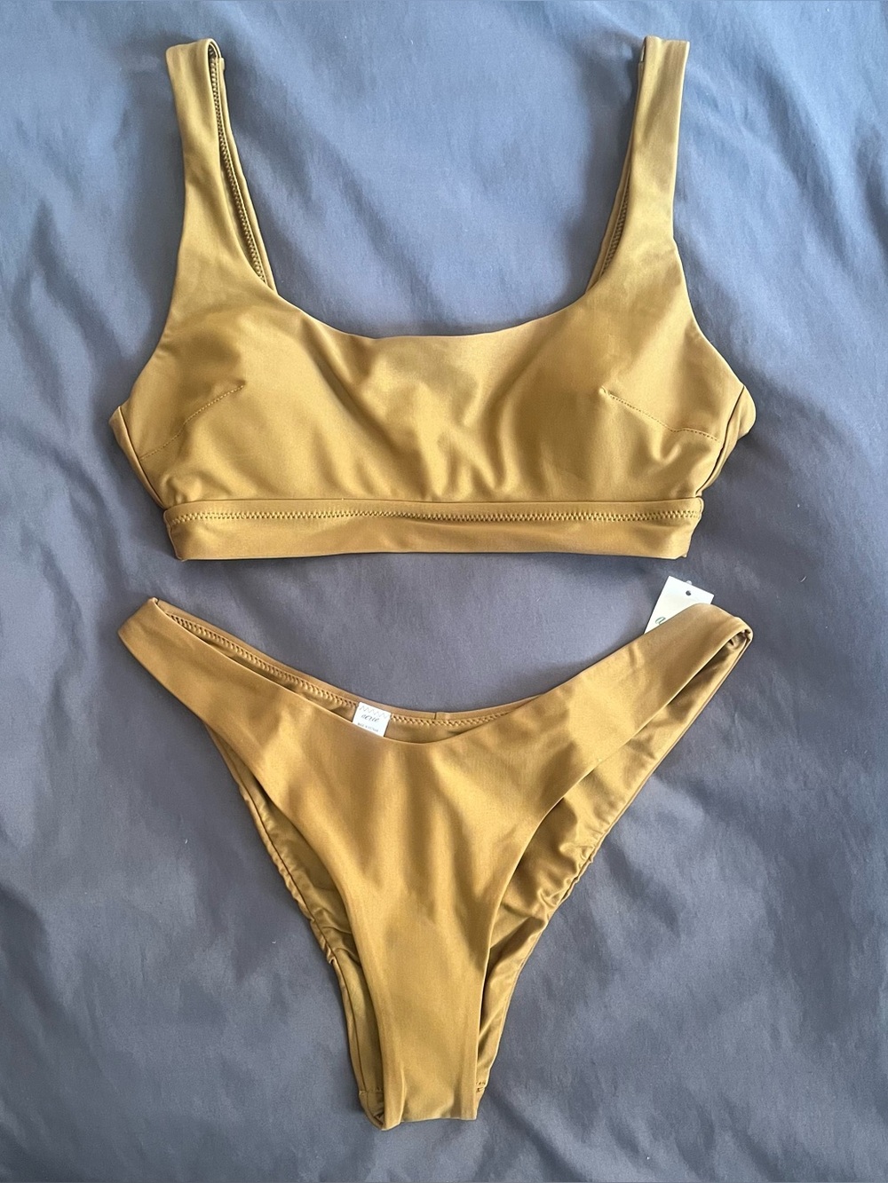 Aerie Two-Piece Olive Green Bikini